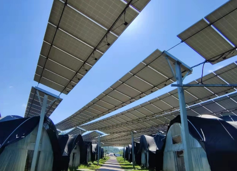 山西吕梁中阳县27.7MW蘑菇基地光伏电站